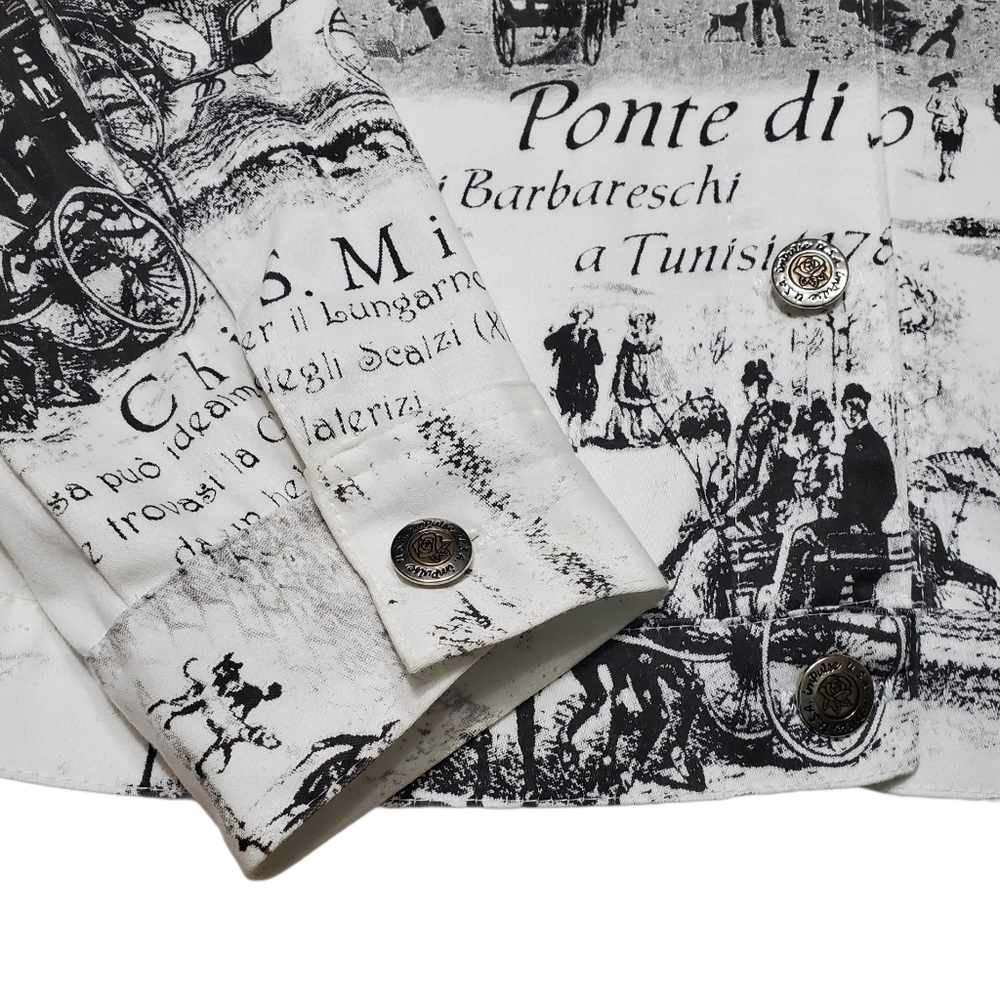 Impulse Button Down Jacket Size Small - image 4